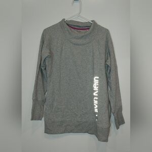 Calvin Klein Performance Gray Long Sleeve Lightweight Sweatshirt Size Large